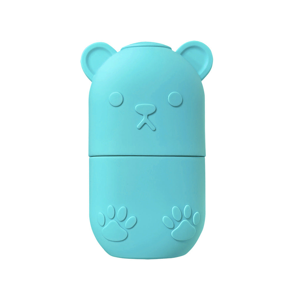 Ice Face Mould & Holder | Reusable Face Ice Stick for De-Puffing & Skin Glow