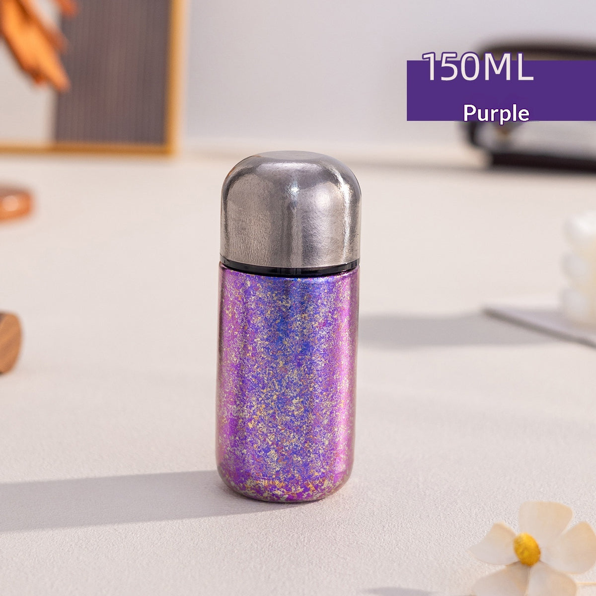 Portable Mini Ceramic-Inside Insulated Cup | Custom Logo Branding Available