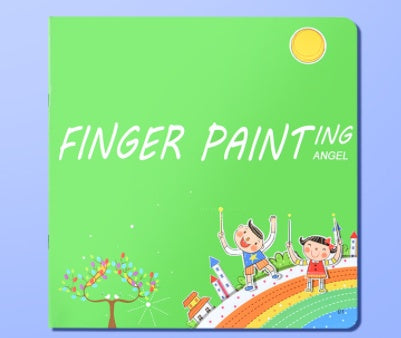 Kids Finger Paint Set - Non-Toxic Washable Sensory Play Mud