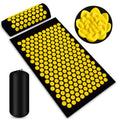 Acupressure Massage Mat with Pillow Set – Back, Neck & Foot Relaxation