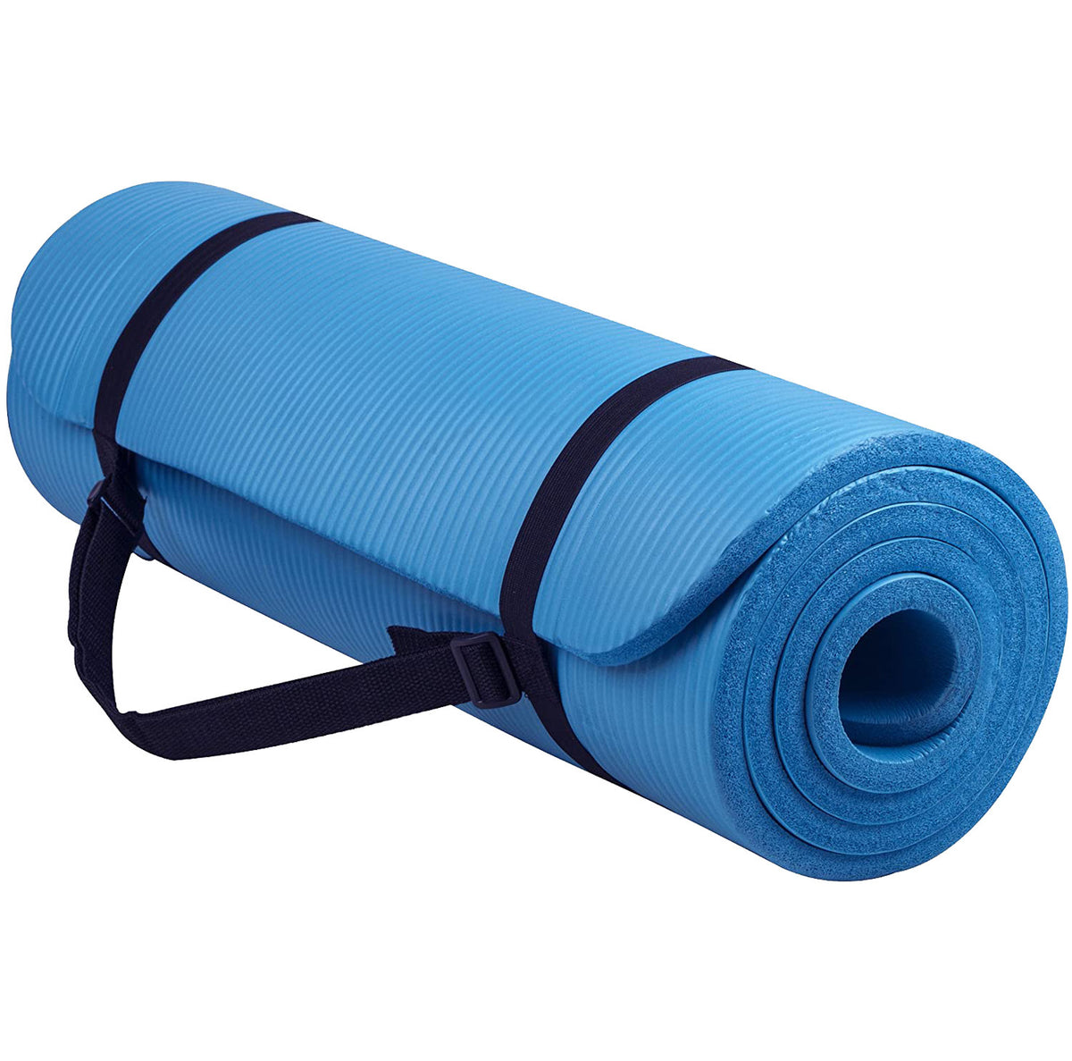 NBR Yoga Mat | Extra Thick Non-Slip Exercise Mat for Yoga, Pilates & Fitness