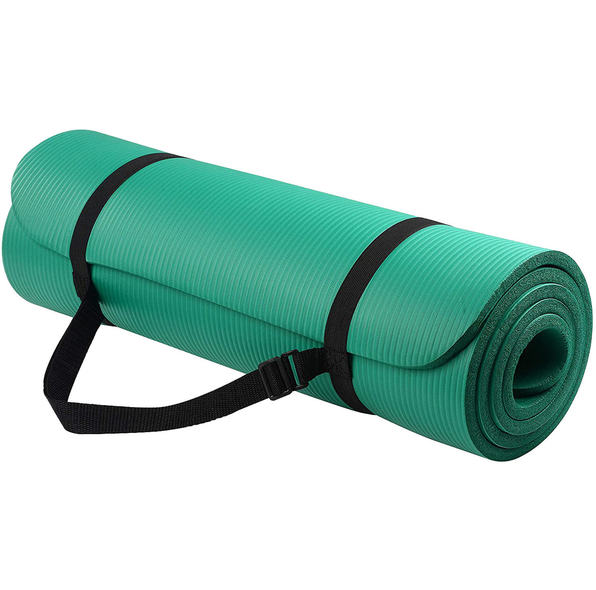 NBR Yoga Mat | Extra Thick Non-Slip Exercise Mat for Yoga, Pilates & Fitness