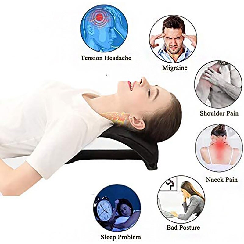 Neck Massage Cervical Stretcher – Relaxation & Comfort Tool