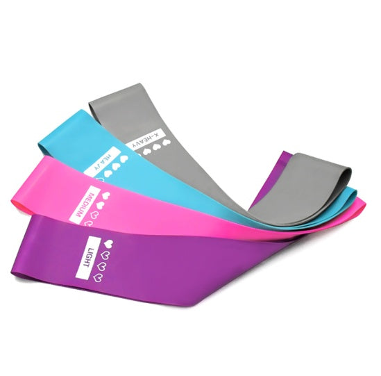 Resistance Bands Set - Elastic Booty for Fitness, Yoga & Gym...
