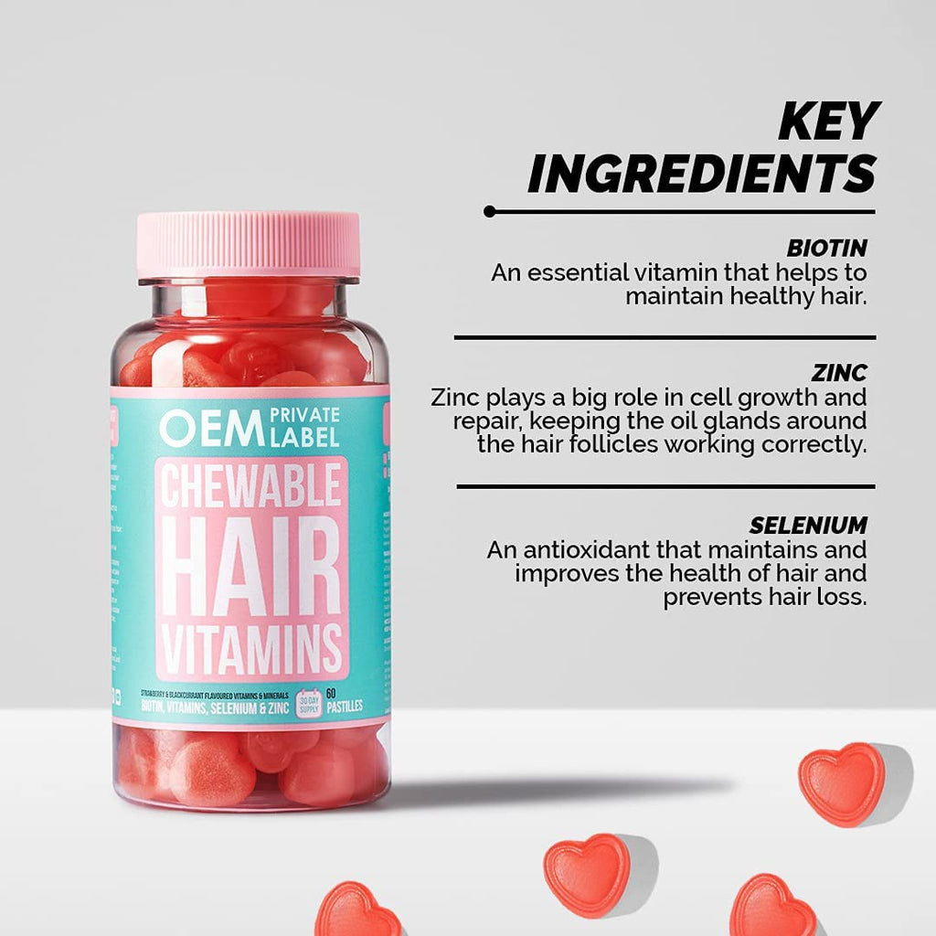 Biotin Gummies – Daily Vitamin B7 Supplement