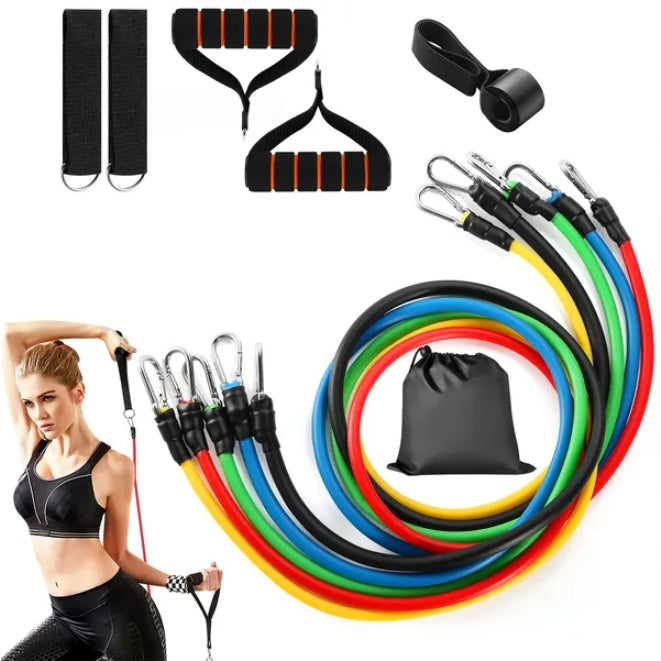 Resistance Bands Set | Multi-Level Strength Training for Home & Gym
