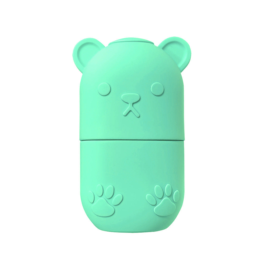 Ice Face Mould & Holder | Reusable Face Ice Stick for De-Puffing & Skin Glow