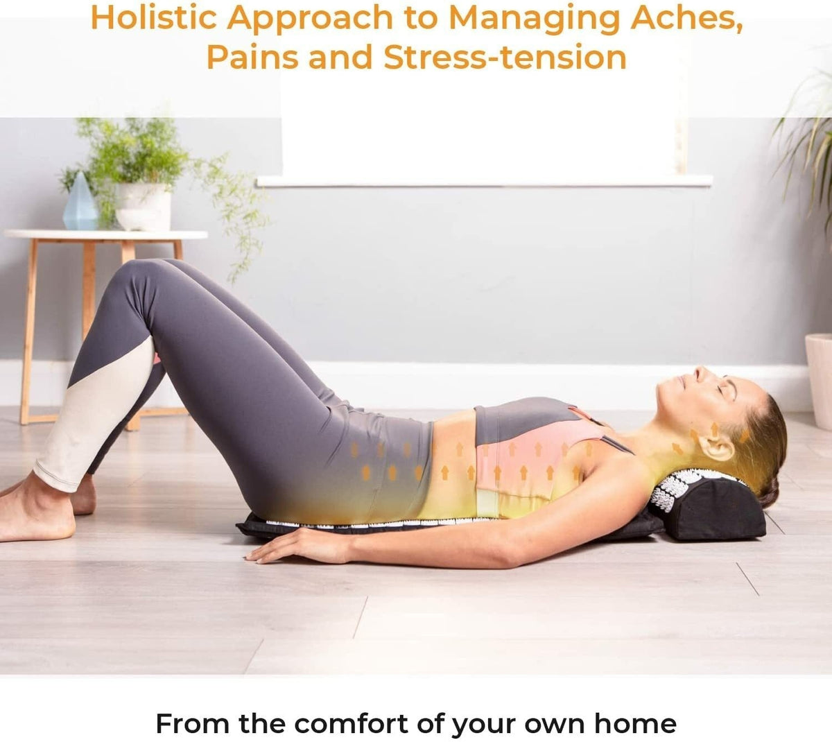 Premium Acupressure Shakti Mat & Pillow Set | Fitness Yoga Relaxation Mat for Back & Neck