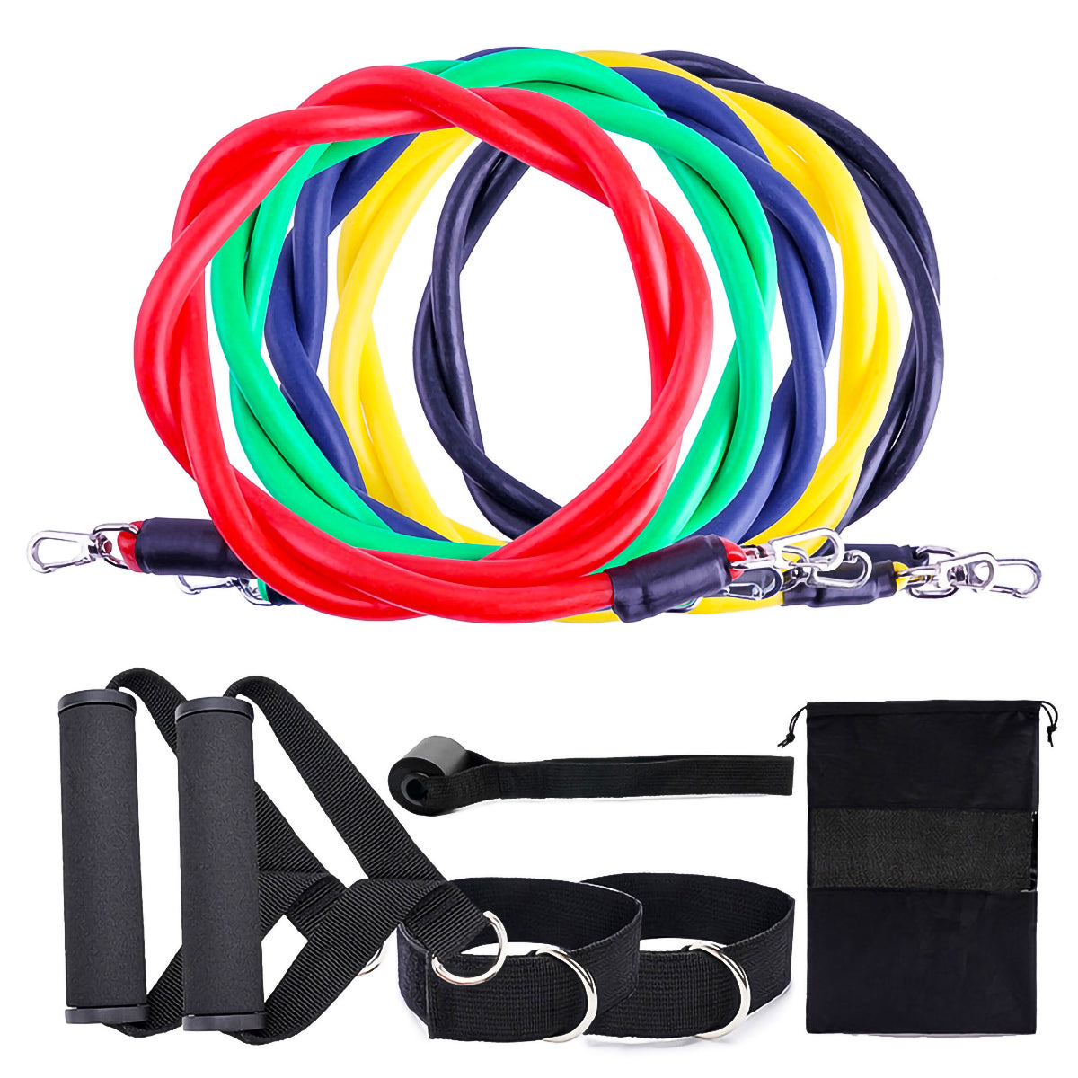 Elastic Resistance Band | Fitness Rally Rope for Strength & Stretching