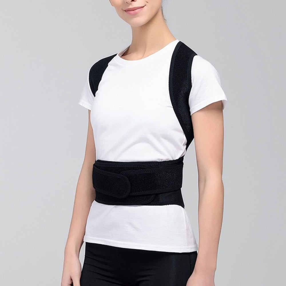 Adjustable Posture Support Belt for Men & Women – Ergonomic Back Brace