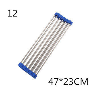 Folding Stainless Steel Kitchen Drain Rack