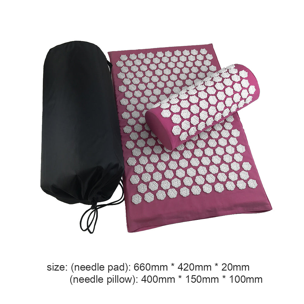 Lotus Acupressure Mat & Pillow Set