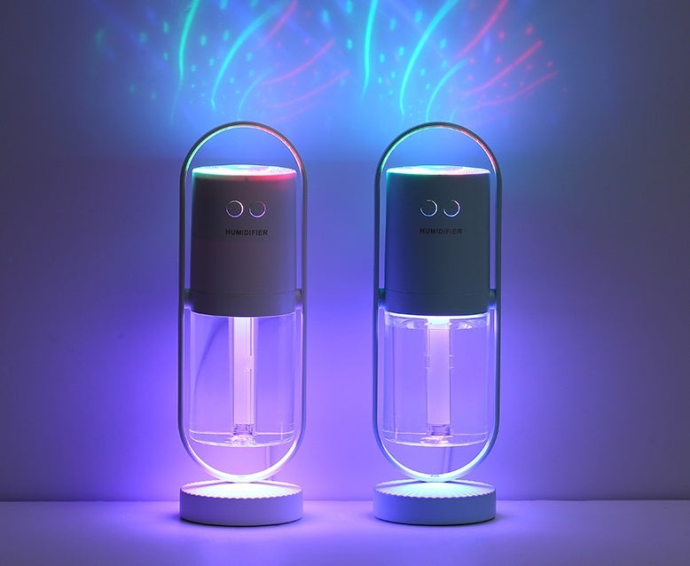 Magic Shadow USB Air Humidifier For Home With Projection Night Ligh...