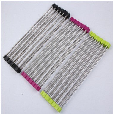 Folding Stainless Steel Kitchen Drain Rack
