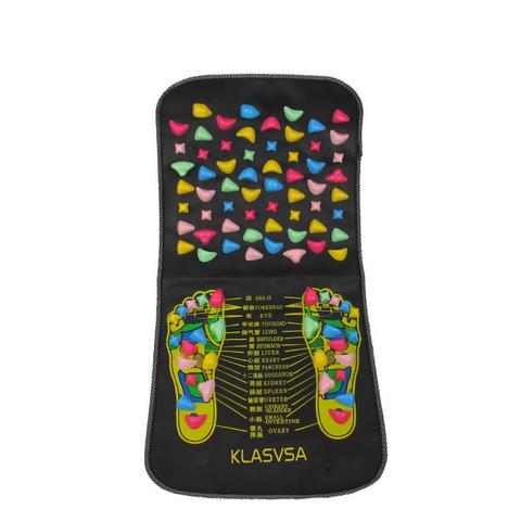 Reflexology Foot Massage Cobblestone Mat – Acupressure Walk Pad