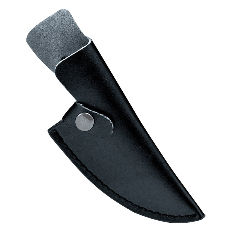 Hand-Forged Boning Knife Set | High-Carbon Steel Kitchen Knife with Leather Case