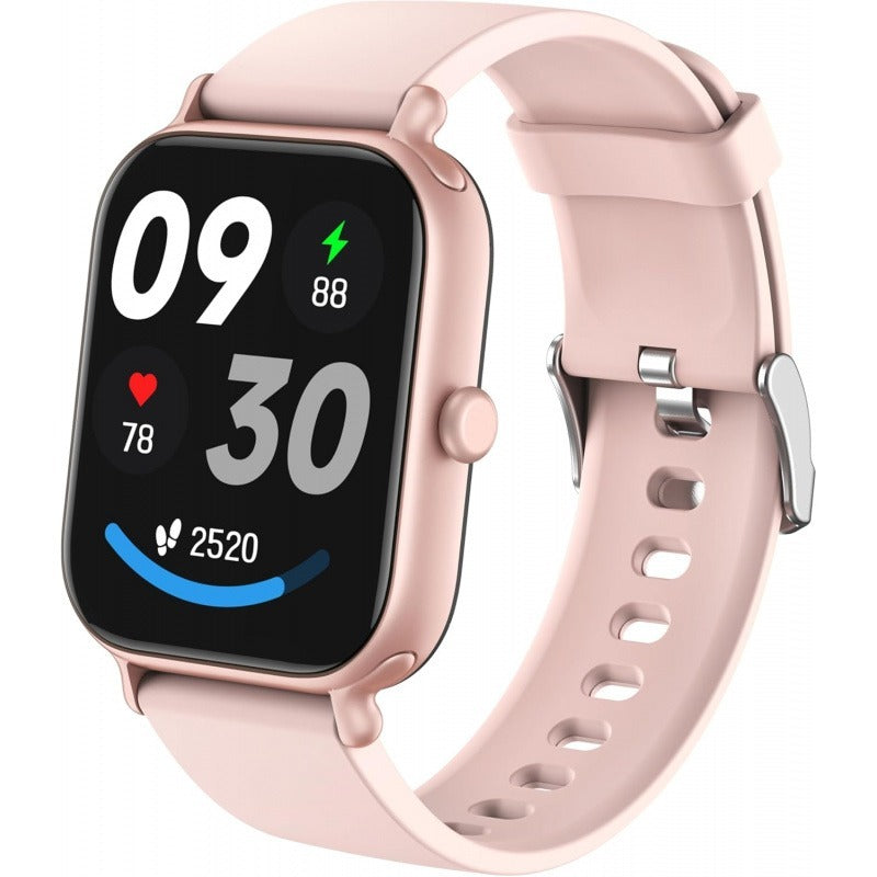 2.0 Inch HD Fashion Smartwatch with Bluetooth Calling | IP68 Waterproof Fitness Tracker Pink