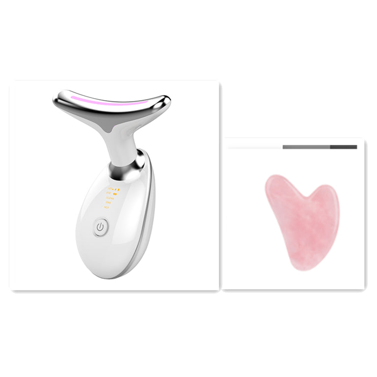 EMS Thermal Neck Lifting And Tighten Massager Electric Microcurrent...