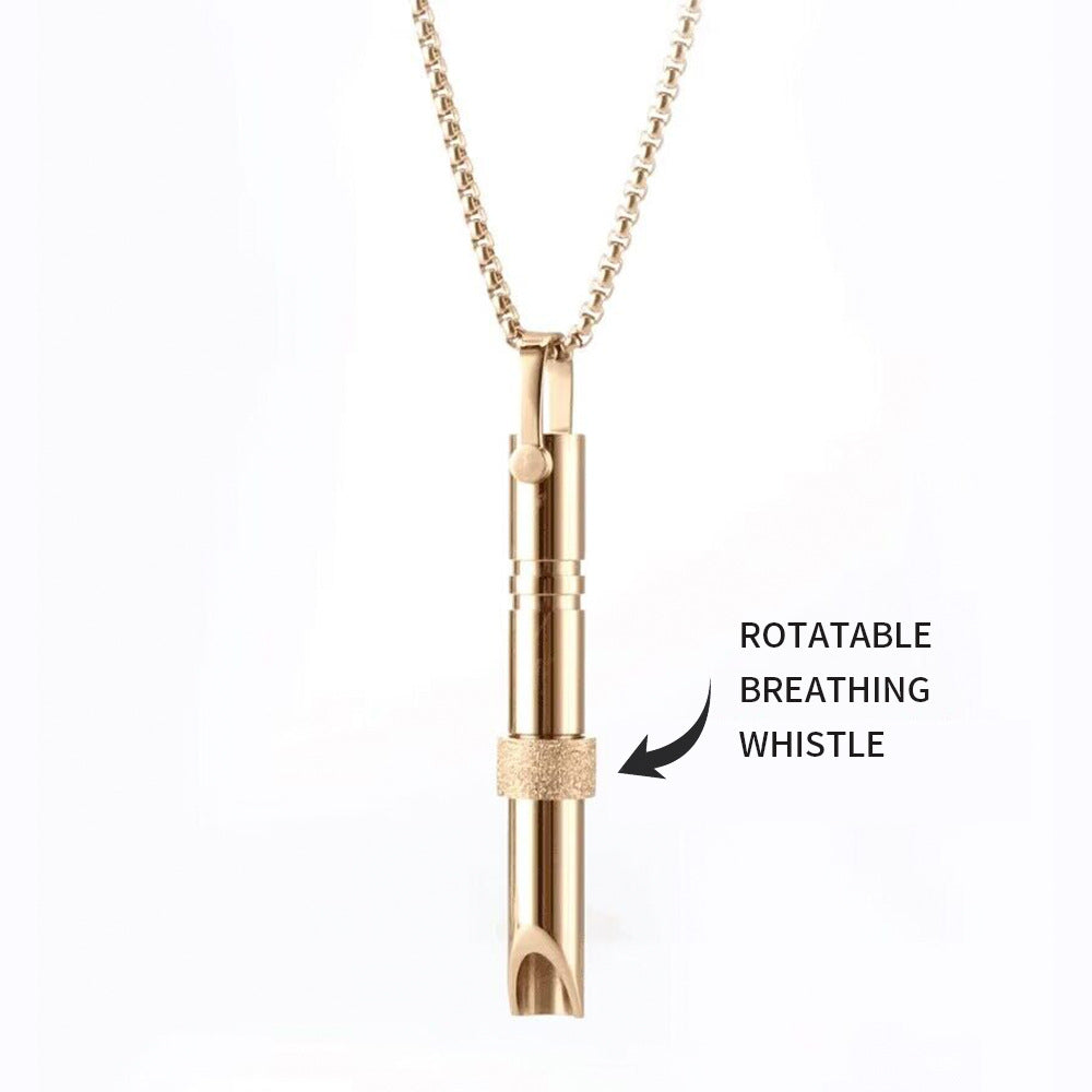 Couple Stainless Steel Mindfulness Necklace For Women & Men