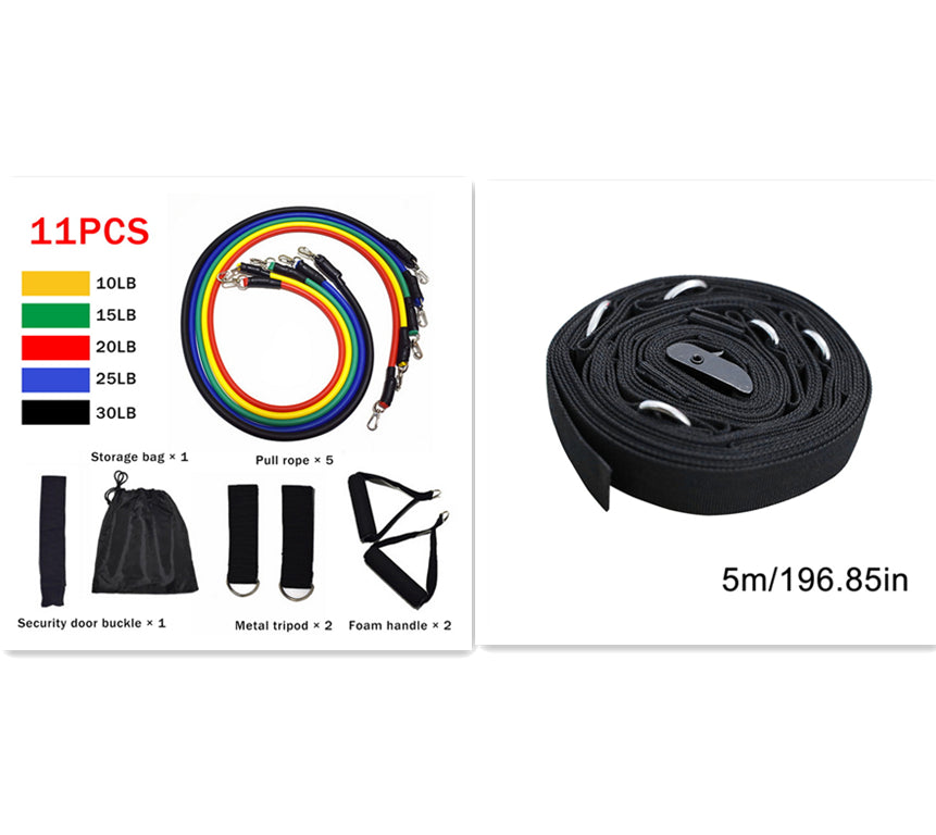Elastic Resistance Band | Fitness Rally Rope for Strength & Stretching