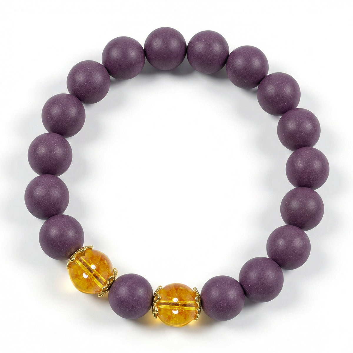Handcrafted Bead Bracelet – Unisex Wellness Jewelry