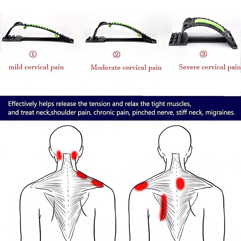 Neck Massage Cervical Stretcher – Relaxation & Comfort Tool