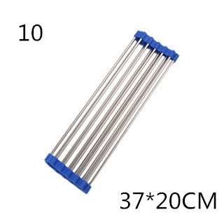 Folding Stainless Steel Kitchen Drain Rack