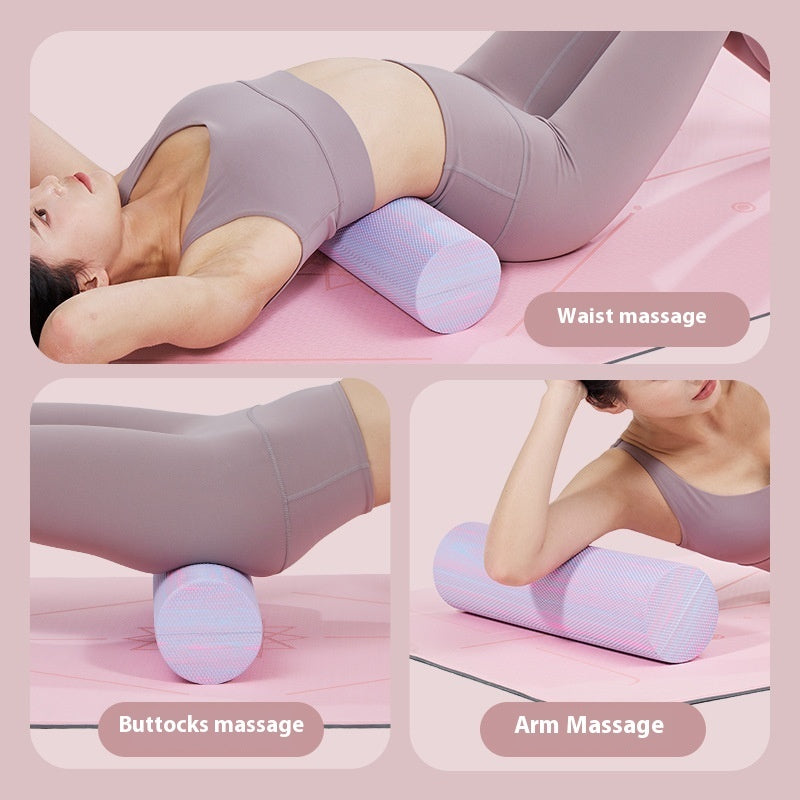 Solid Foam Roller | Smooth Surface Muscle Recovery & Fitness