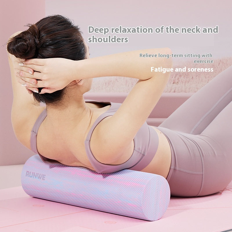 Solid Foam Roller | Smooth Surface Muscle Recovery & Fitness