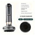 12-Level Electric Vacuum Cupping & Gua Sha Body Massager | Rechargeable Cordless Scraping Device