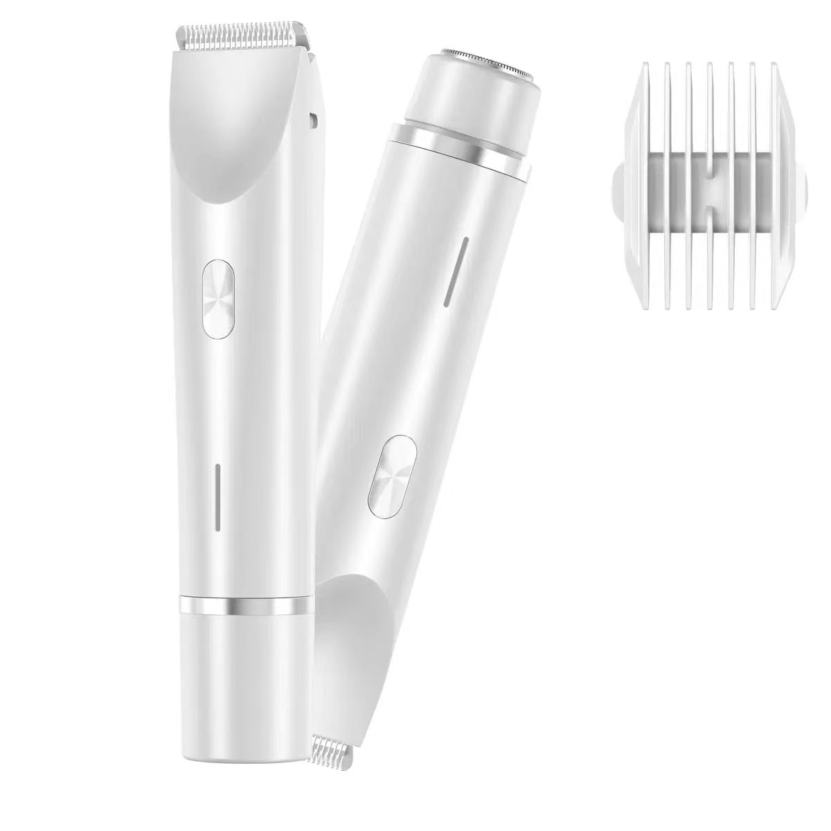 2 In 1 Hair Remover Women's Double Head Shaver Private Pubic T...