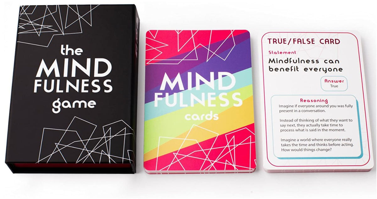 Mindfulness Therapy Social Communication Skills Game Card