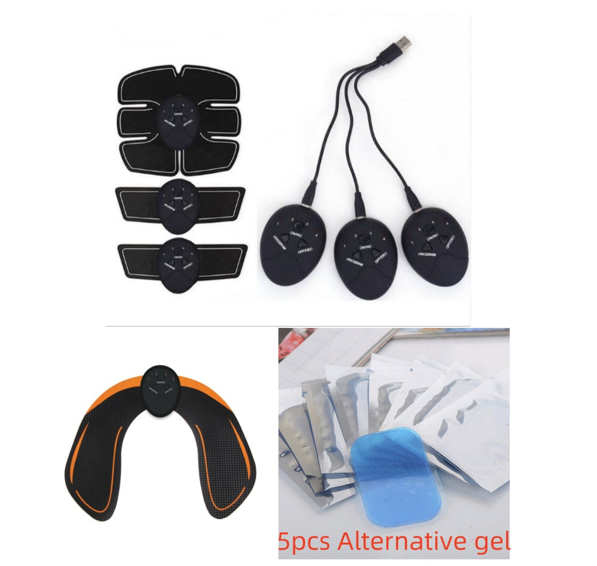 EMS Abs & Muscle Trainer – Wireless Workout Toning Device