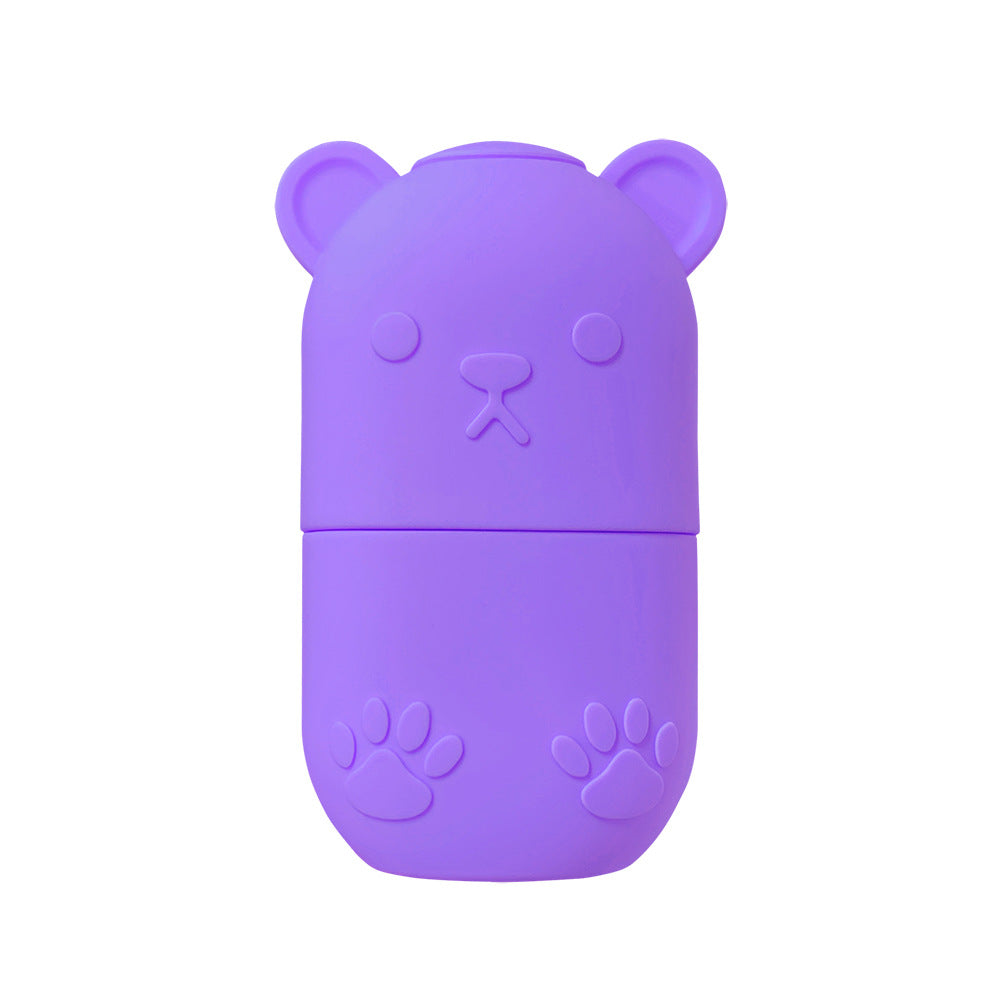 Ice Face Mould & Holder | Reusable Face Ice Stick for De-Puffing & Skin Glow