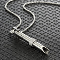 Couple Stainless Steel Mindfulness Necklace For Women & Men