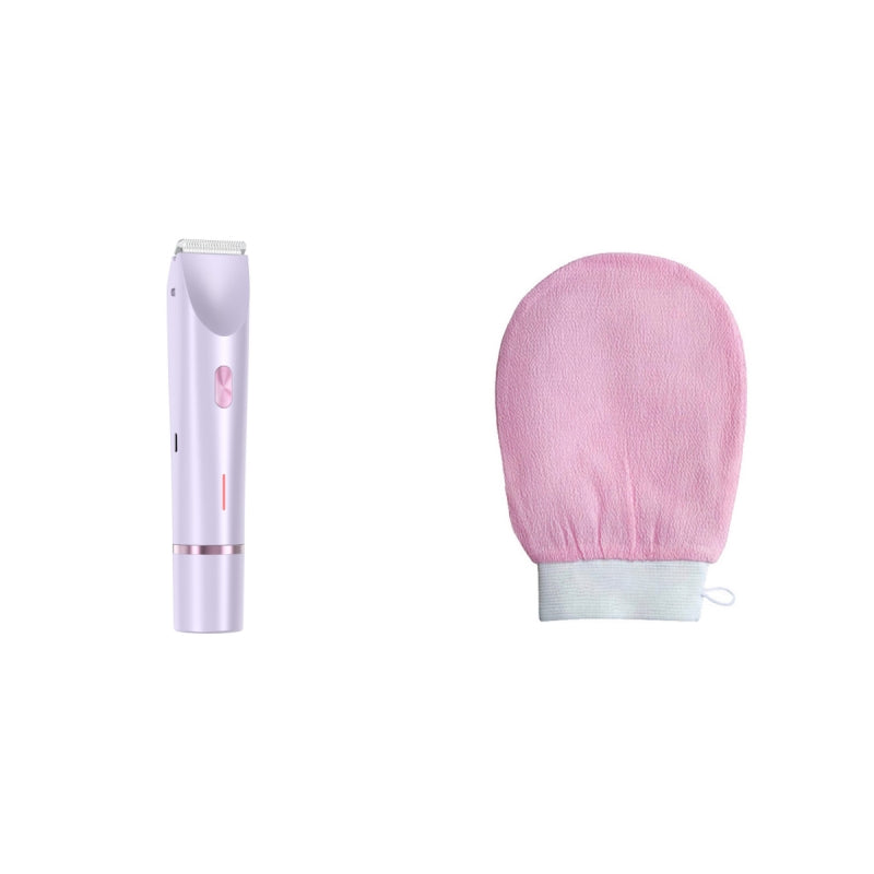 2 In 1 Hair Remover Women's Double Head Shaver Private Pubic T...