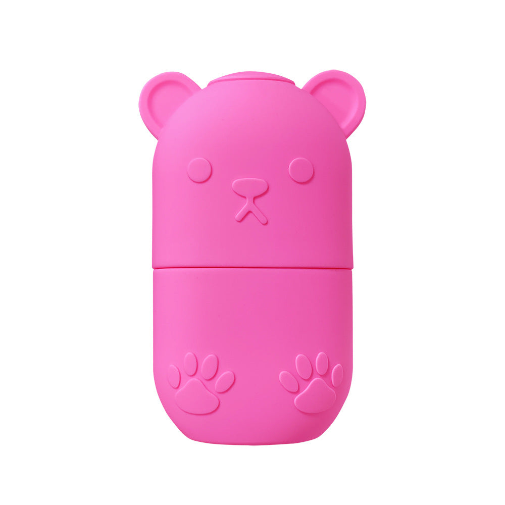 Ice Face Mould & Holder | Reusable Face Ice Stick for De-Puffing & Skin Glow