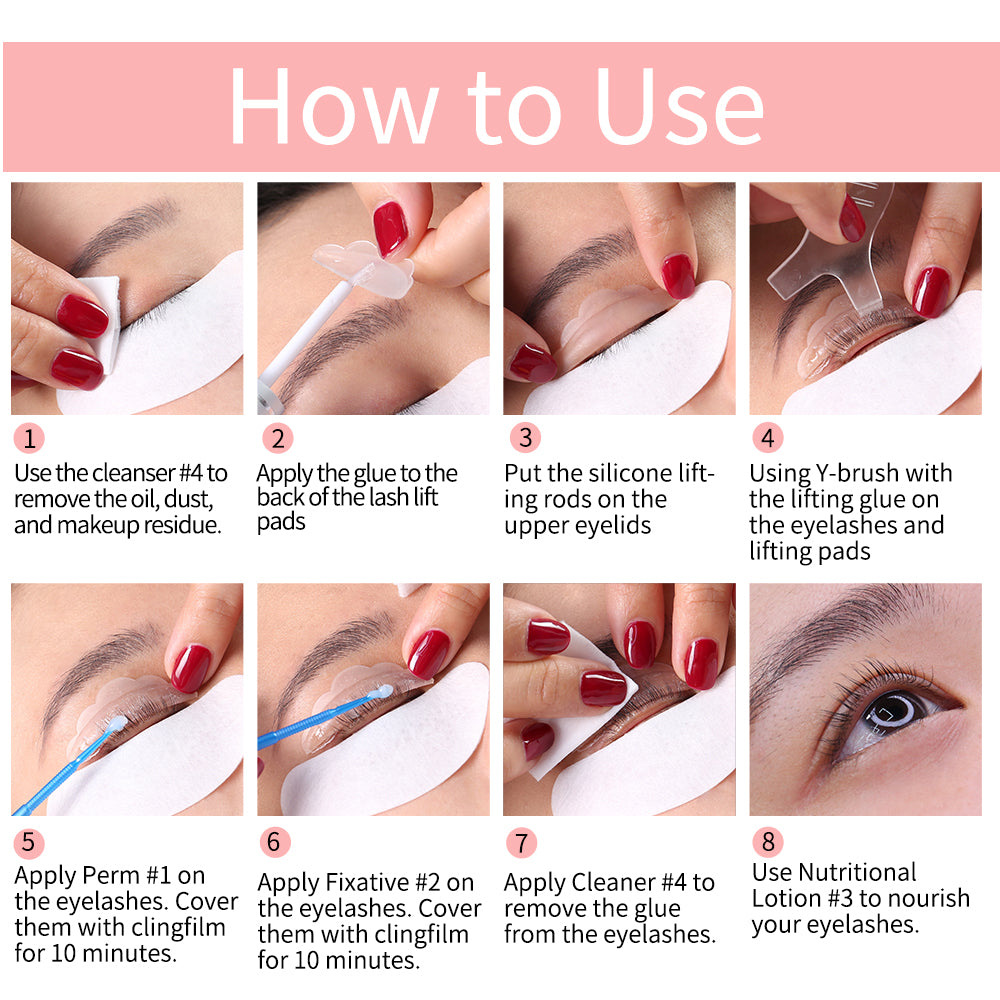 ICONSIGN Lash Lift & Perming Kit - Professional Eyelash Curling Set