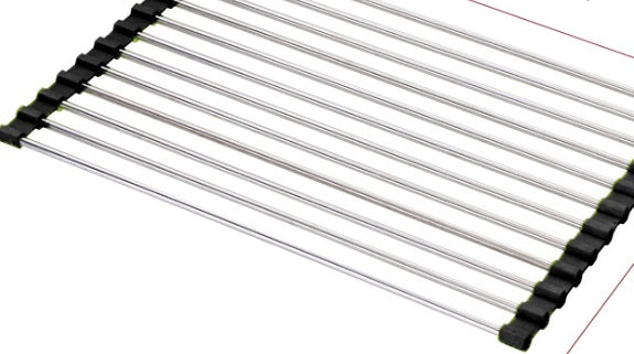Folding Stainless Steel Kitchen Drain Rack