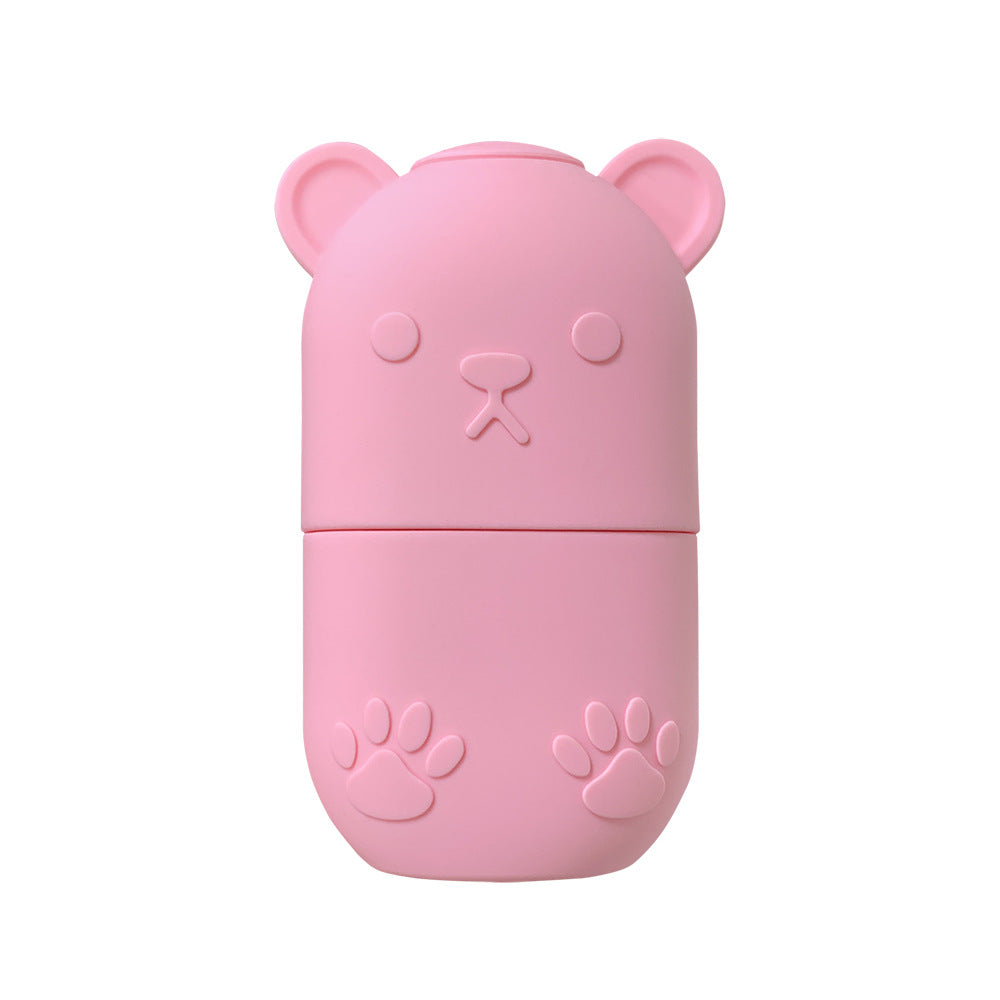 Ice Face Mould & Holder | Reusable Face Ice Stick for De-Puffing & Skin Glow