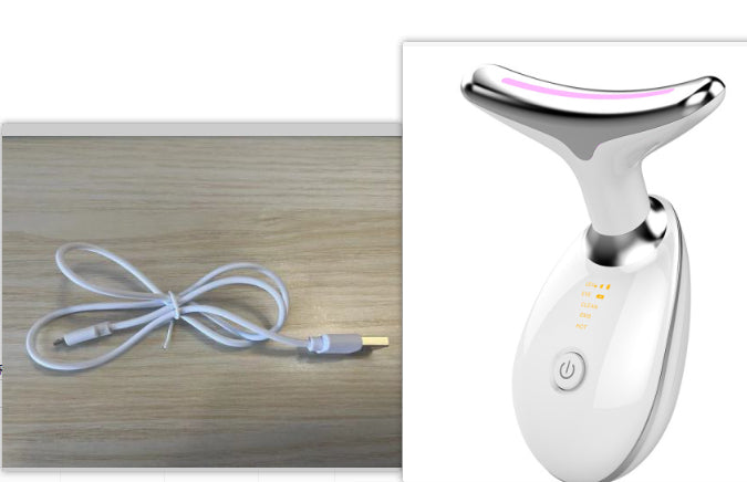 EMS Thermal Neck Lifting And Tighten Massager Electric Microcurrent...