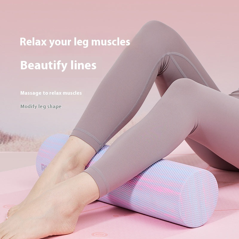 Solid Foam Roller | Smooth Surface Muscle Recovery & Fitness