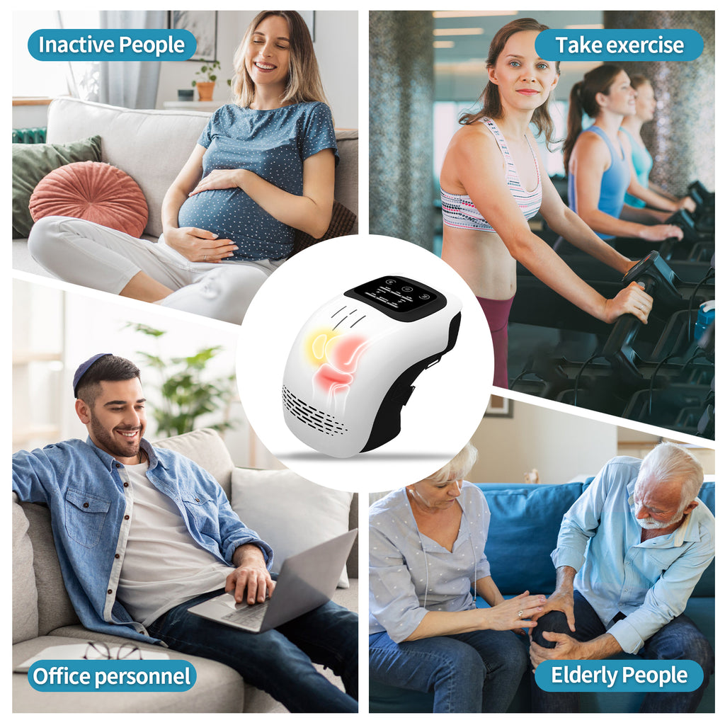 Intelligent Home Use Electric Kneading Heating Knee Mas...
