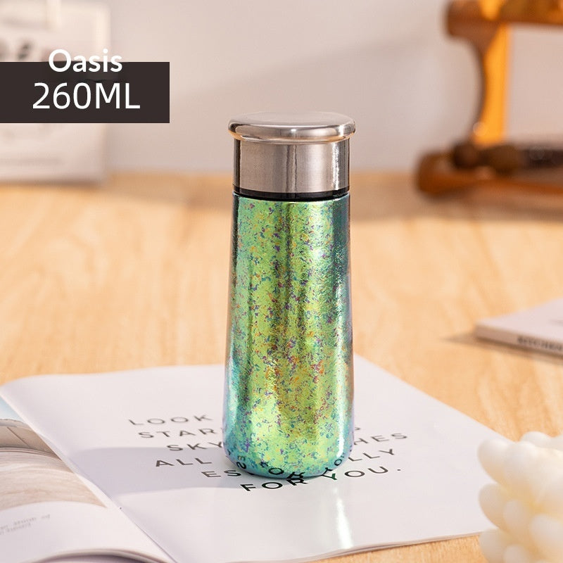 Portable Mini Ceramic-Inside Insulated Cup | Custom Logo Branding Available