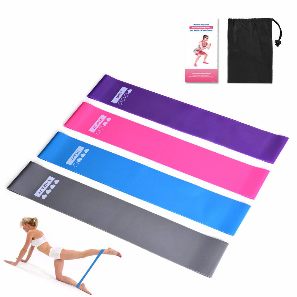 Resistance Bands Set - Elastic Booty for Fitness, Yoga & Gym...