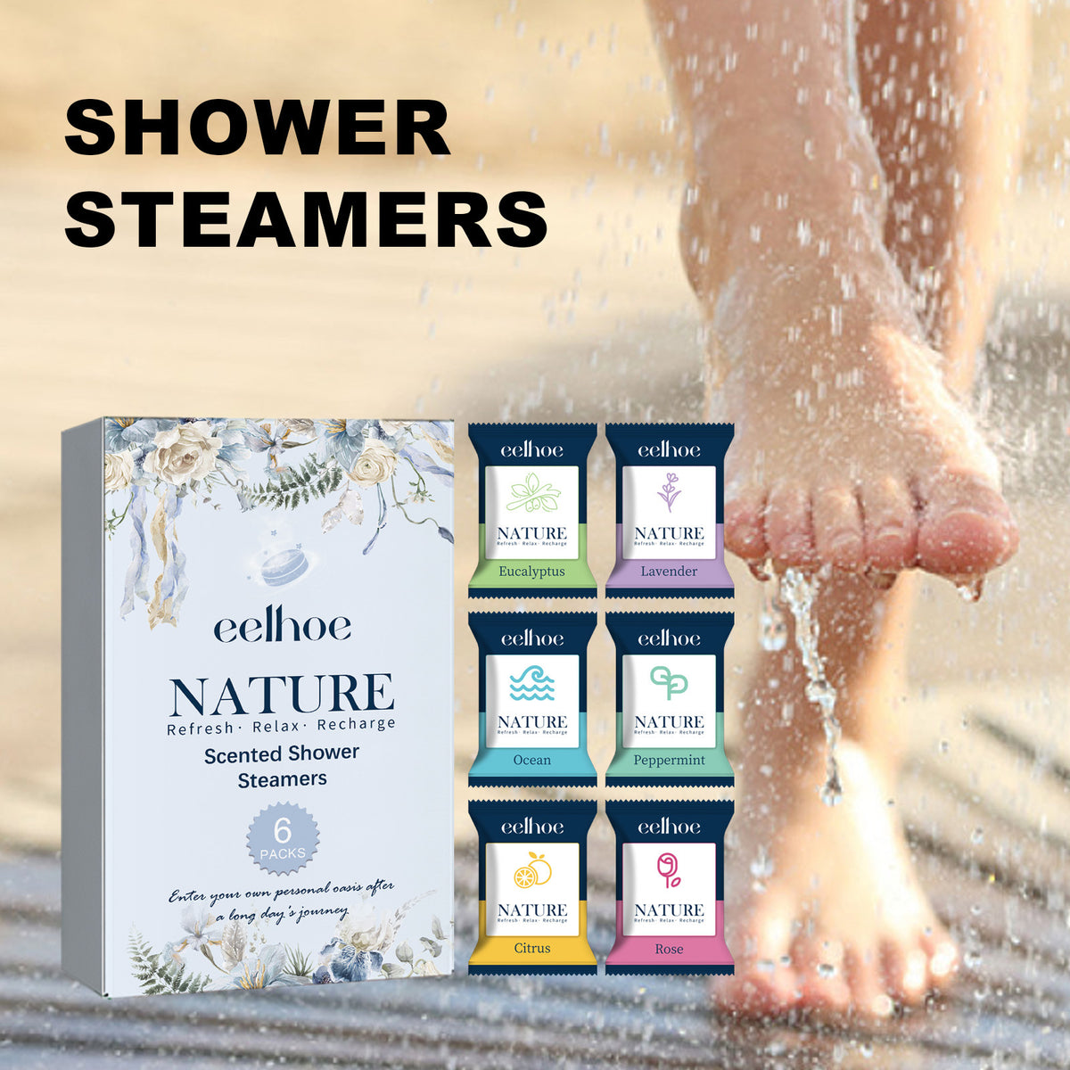 Fragrance Aromatherapy Shower Piece Deep Cleaning Relaxati...