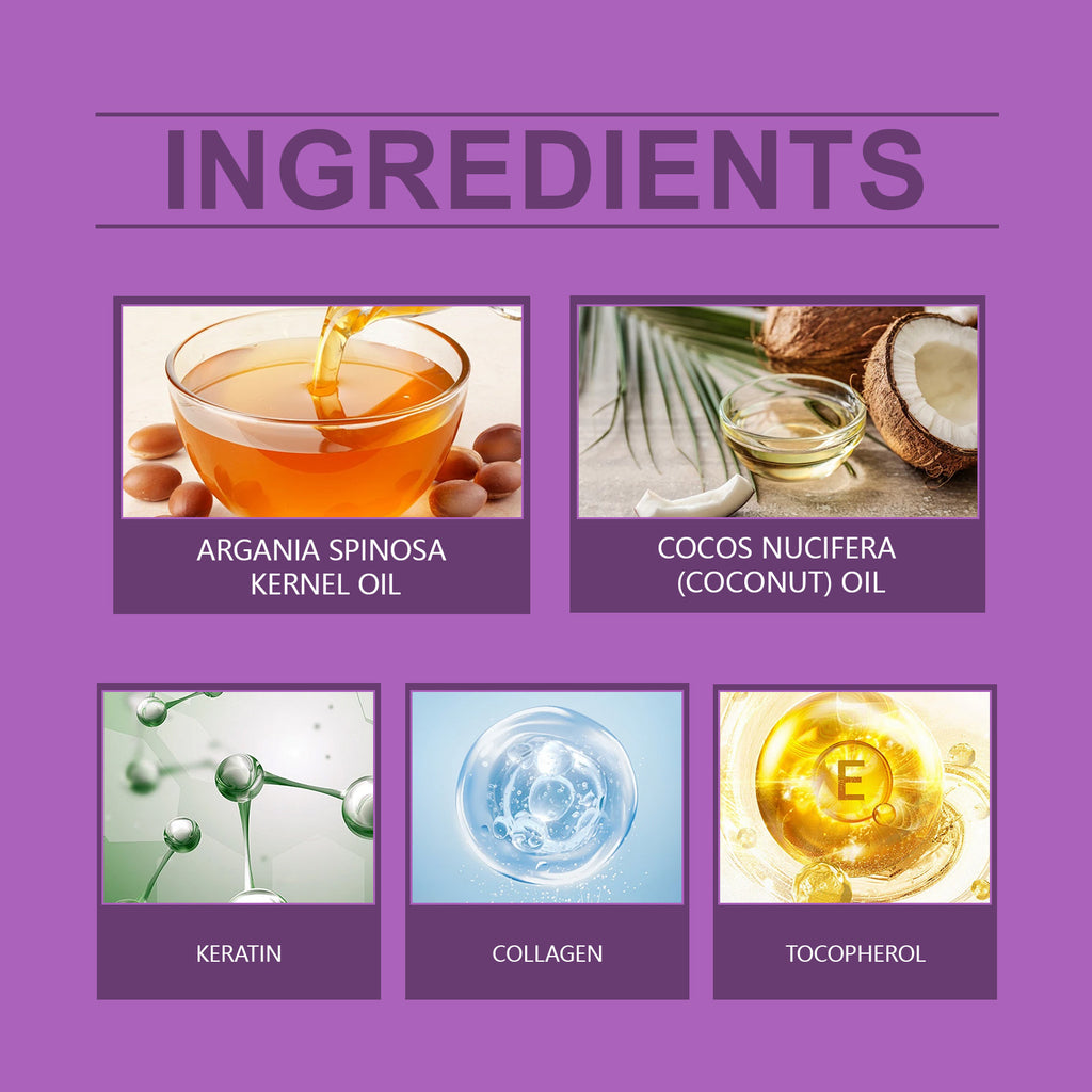EELHOE Collagen Hair Mask Nourishing Moisturizing Repairing Hydrating Smooth And Voluminous Silky Essence Hair Mask