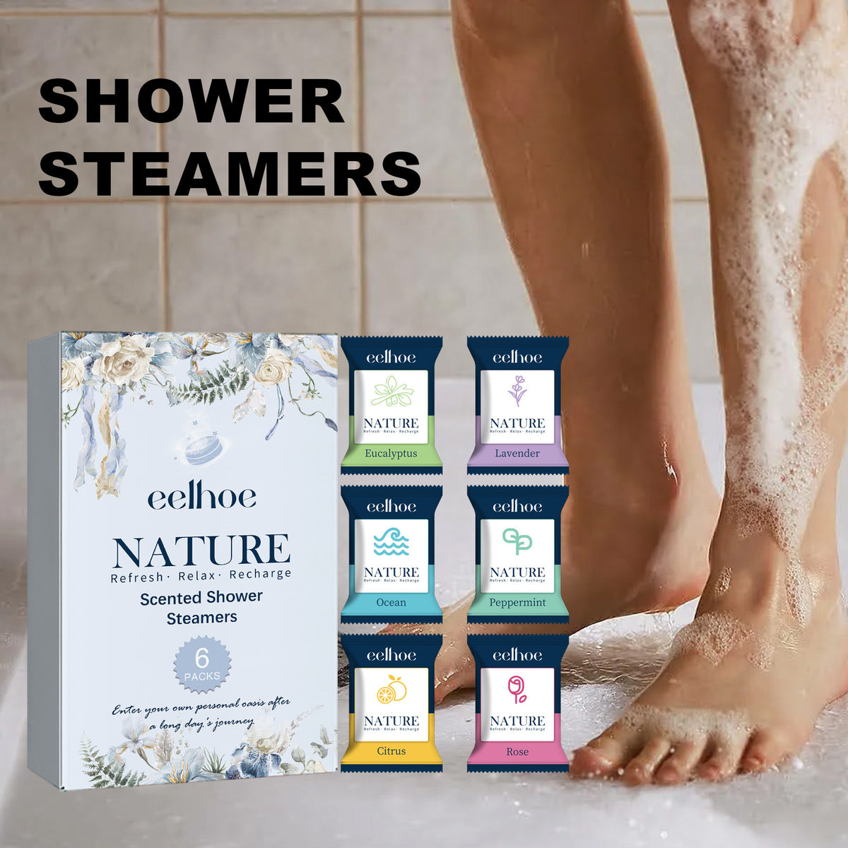 Fragrance Aromatherapy Shower Piece Deep Cleaning Relaxati...
