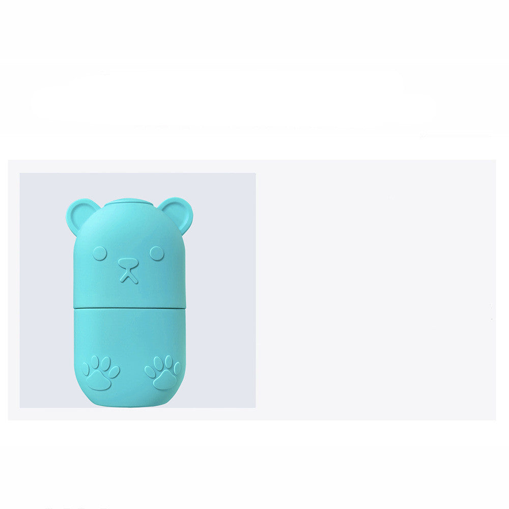 Ice Face Mould & Holder | Reusable Face Ice Stick for De-Puffing & Skin Glow