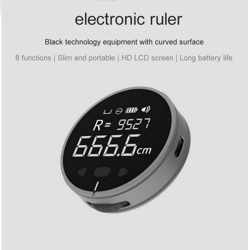 Digital LCD Electronic Measuring Tape - High Precision Ruler Tool
